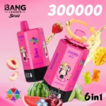 Bang Leader Stoll 300000 Puffs Vape – 6-in-1フレーバーシステム 超高容量 メッシュコイルType-C充電OEM/ODM対応 - 画像 (6)